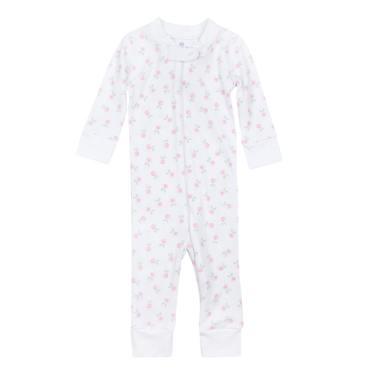 Magnolia Baby Juliette's Classics Pink Zipper Pajamas