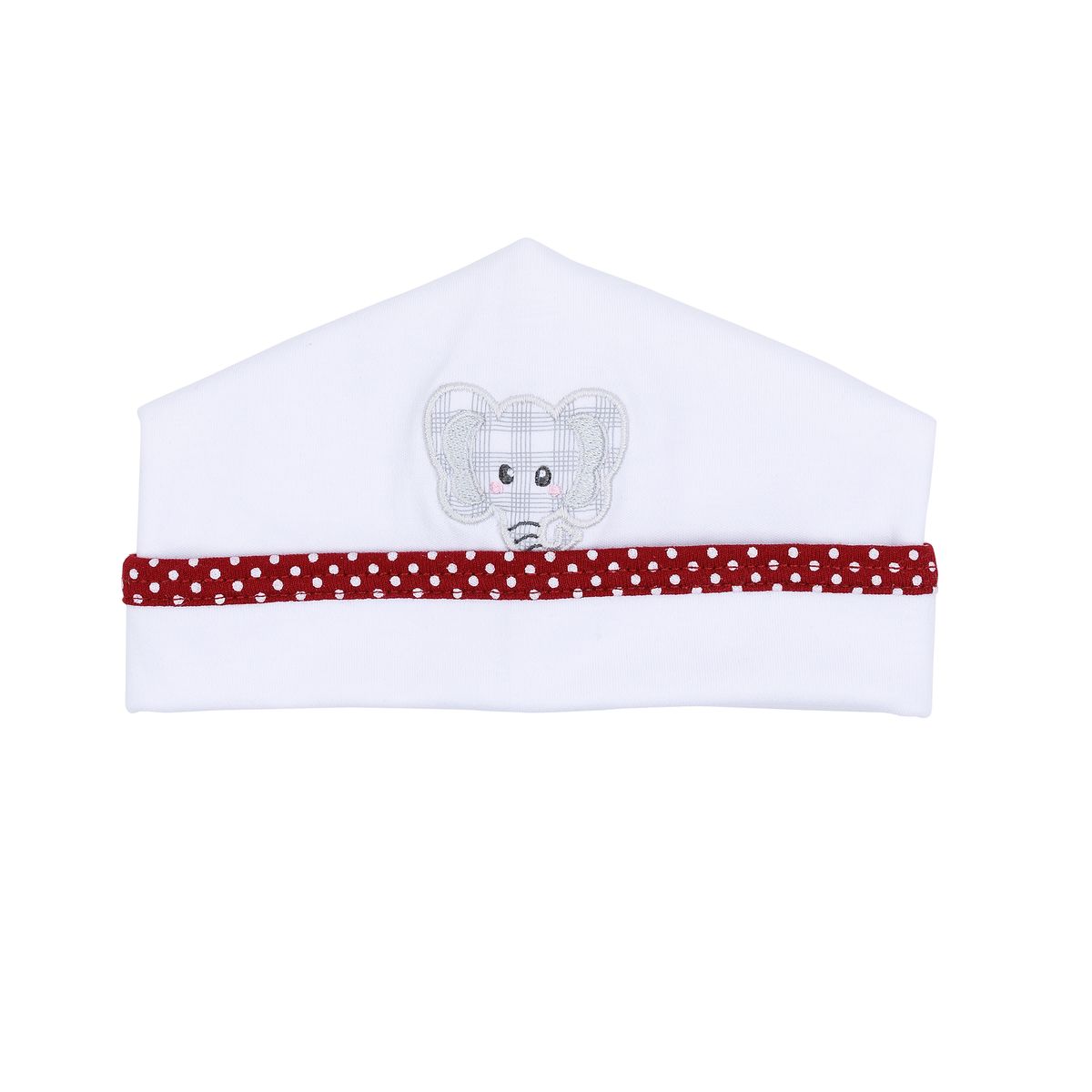 Magnolia Baby Crimson Cutie Applique Crimson Boy Hat