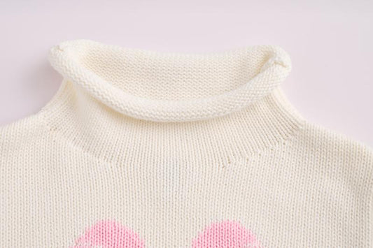 Mudpie Bow Rollneck Sweater