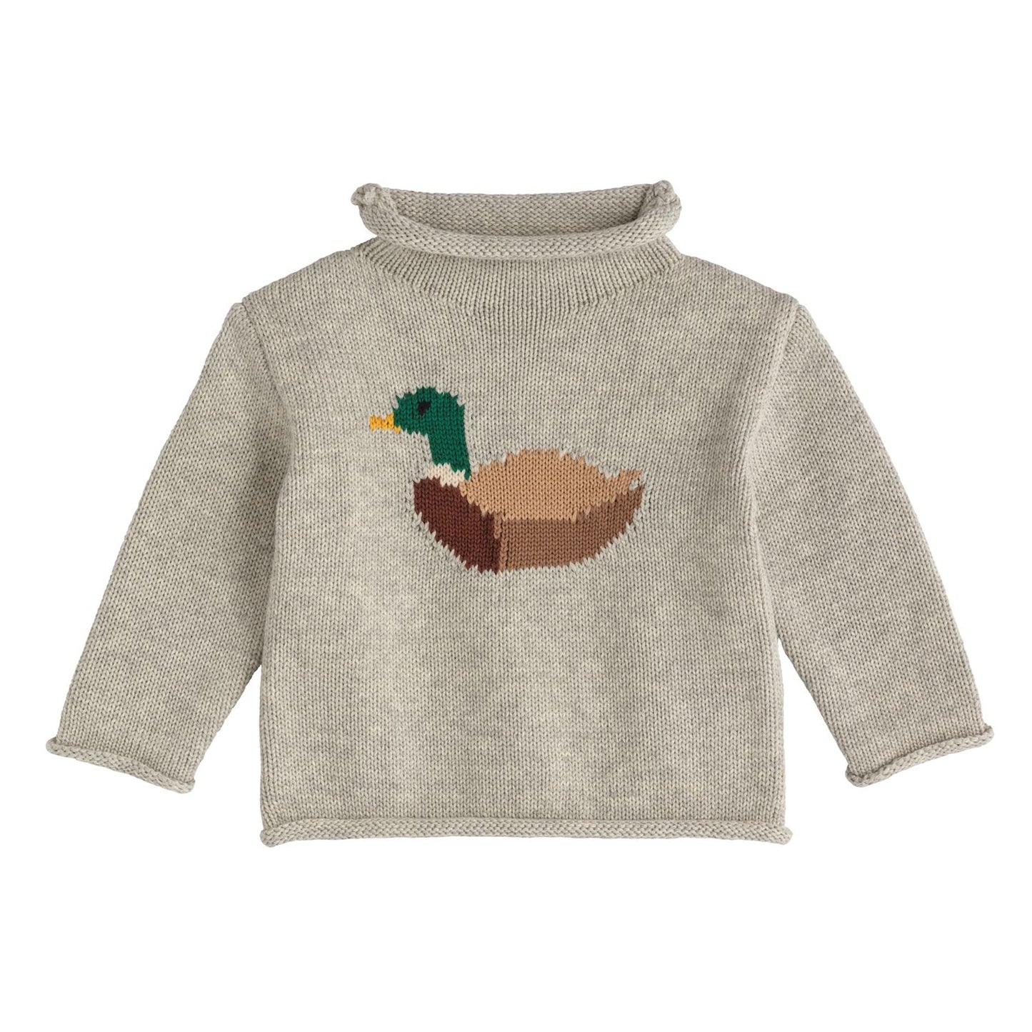 Mudpie Mallard Duck Rollneck Sweater
