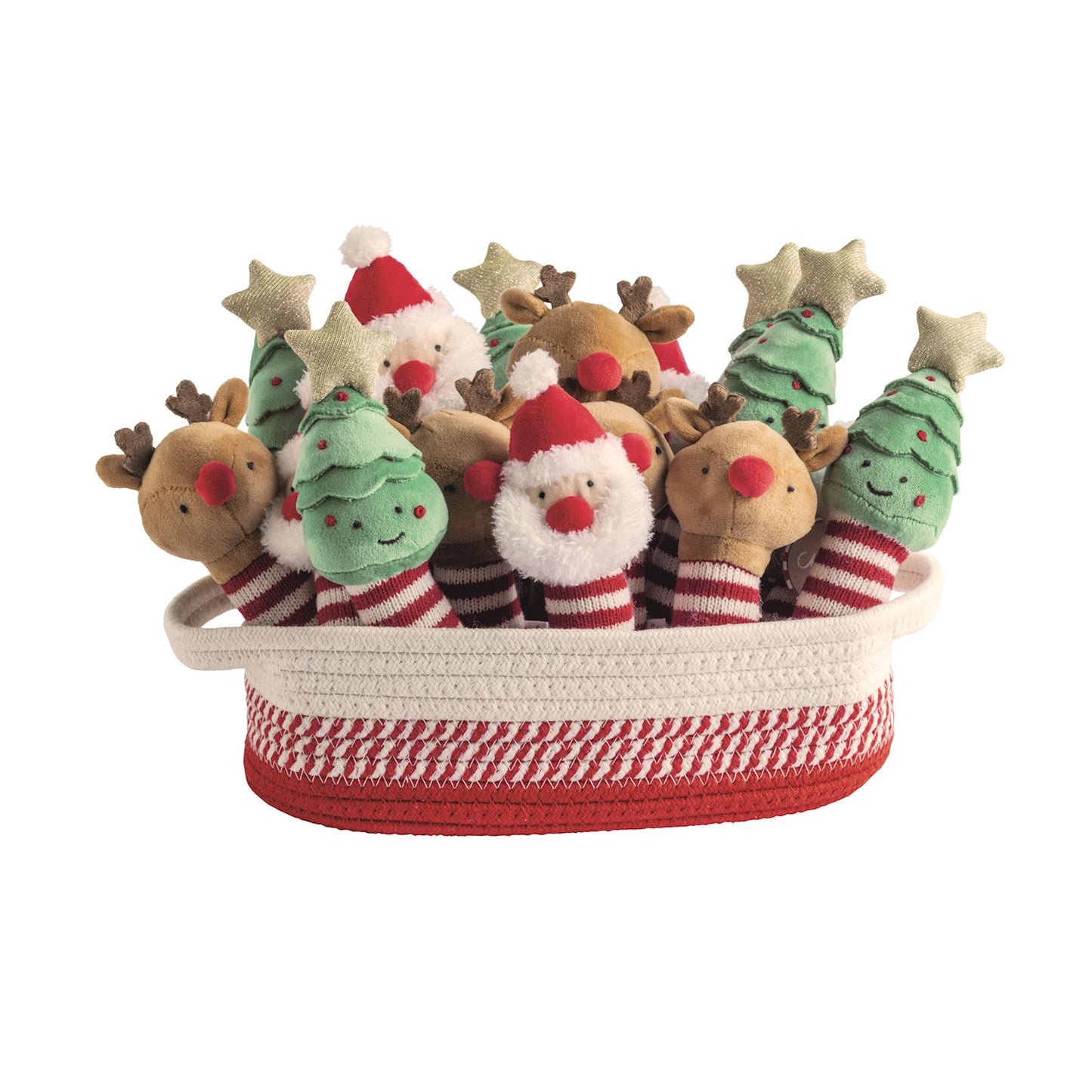 Mudpie Christmas Rattles