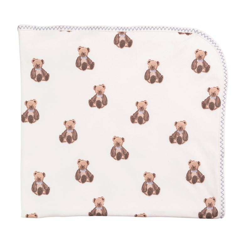 Mudpie Boy Bear Arrival Blanket