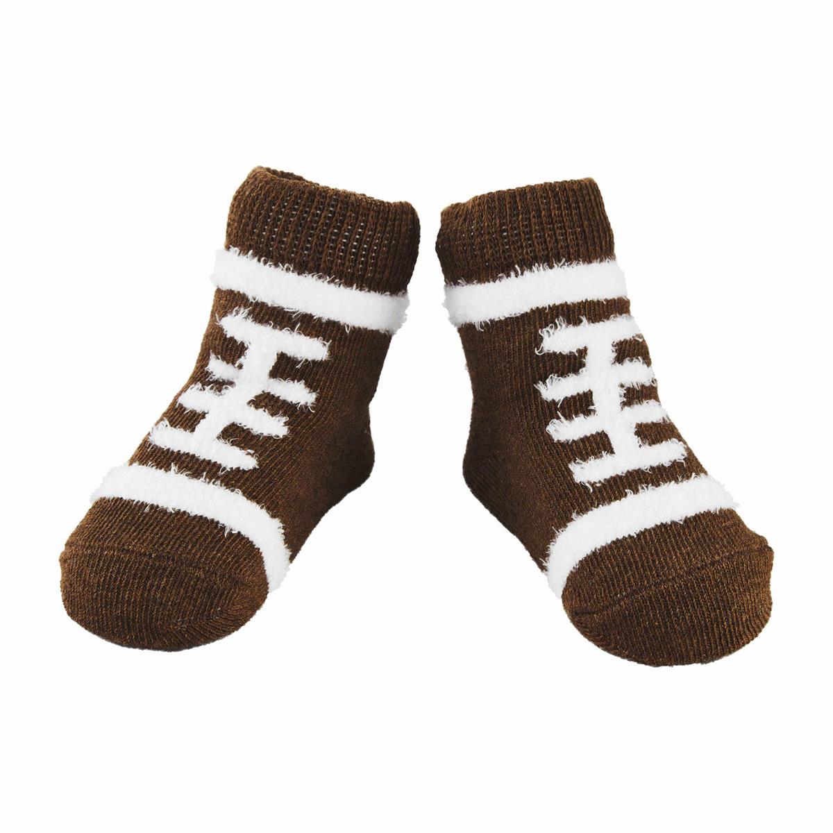 Mudpie Football Chenille Socks
