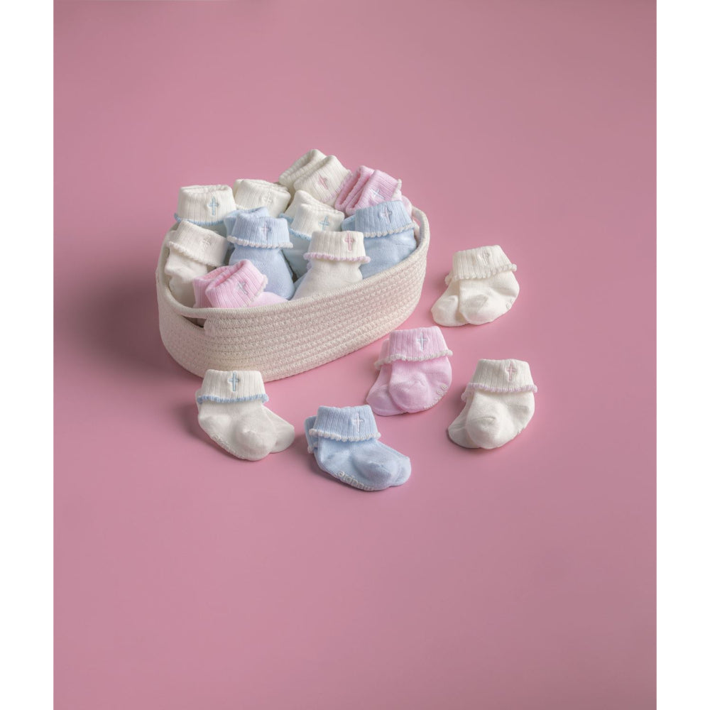 Mudpie Foldover Cross Socks