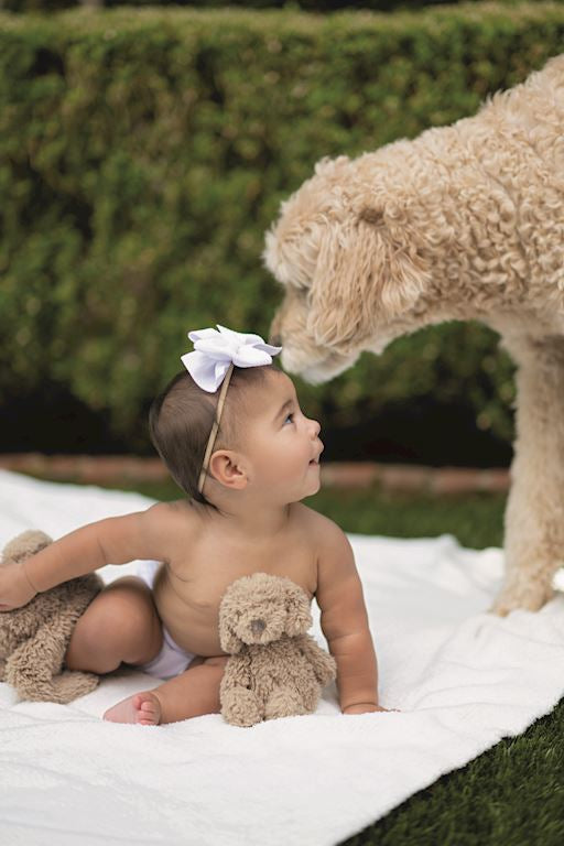 Mudpie Doodle Swaddle & Rattle Set