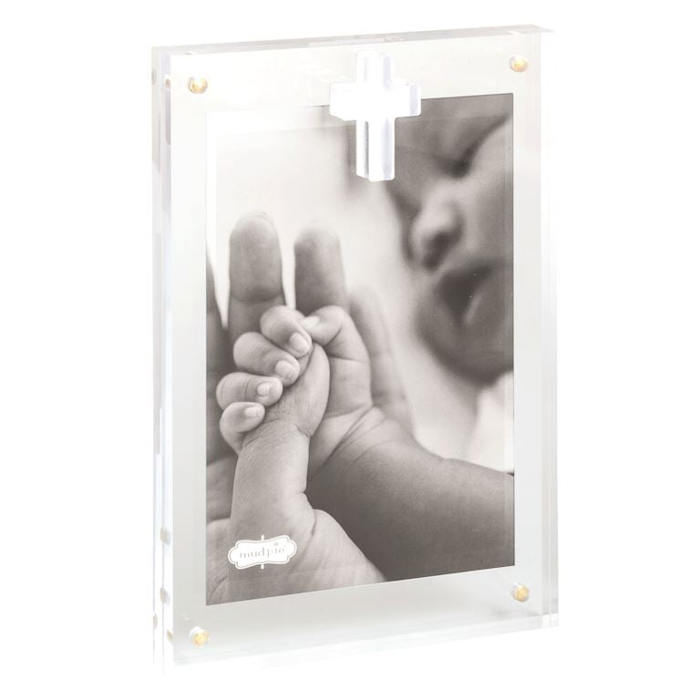 Mudpie Vertical Acrylic Cross Frame