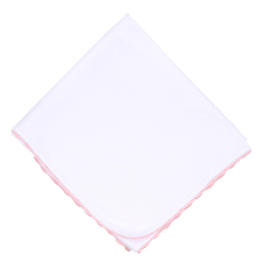 Magnolia Baby Joy Embroidered Receiving Blanket