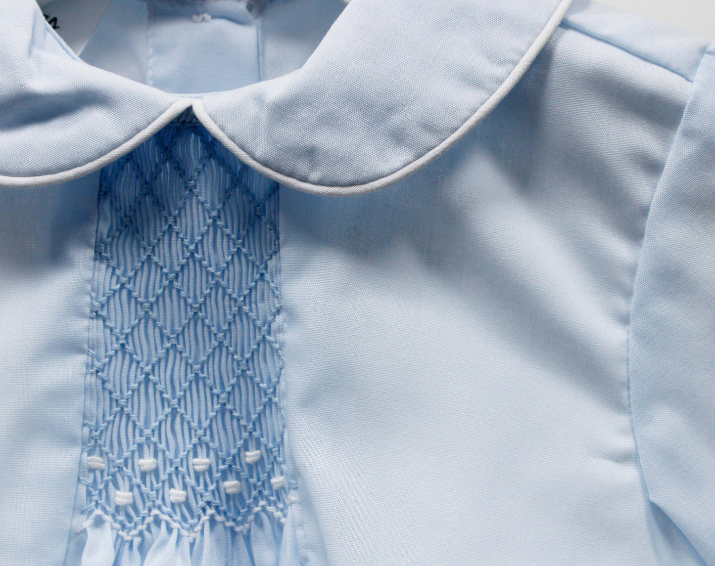 Baby Blessings Clothing - Light Blue Oliver Romper