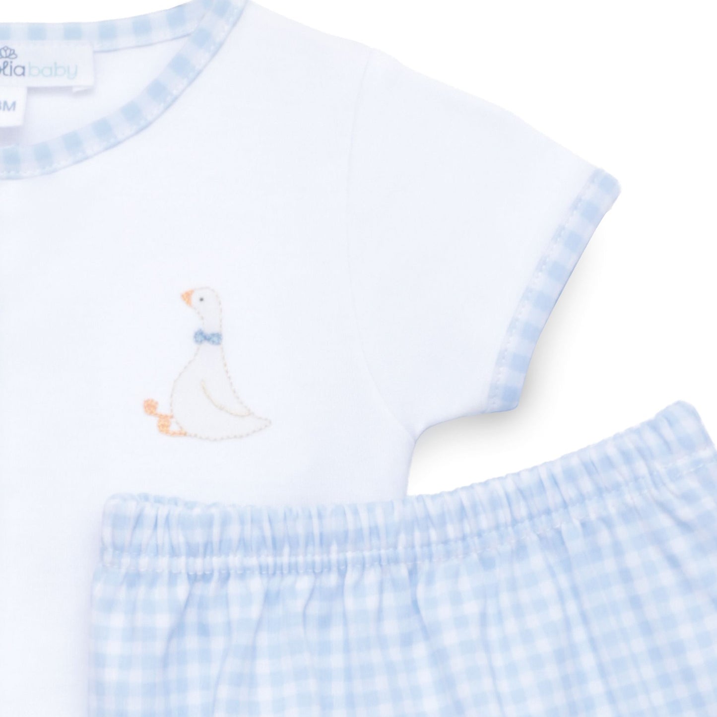 Magnolia Baby Diaper Cover Set - Light Blue