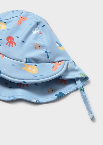 Mayoral Boys 2 Piece Swim Set with Sun Protection Blue
