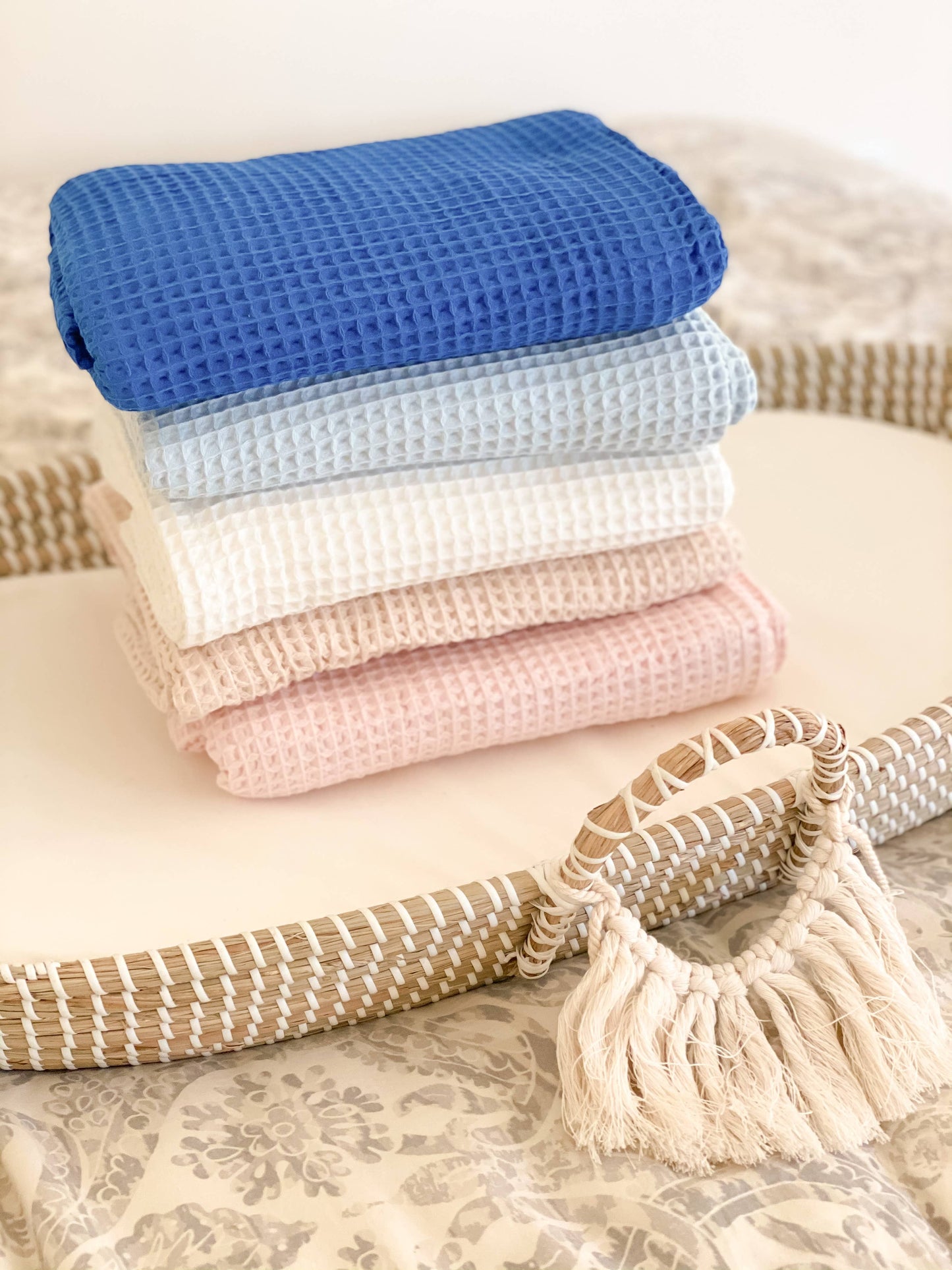 Stroller Society - Waffle Blankets - Baby and Toddler - 100% Cotton