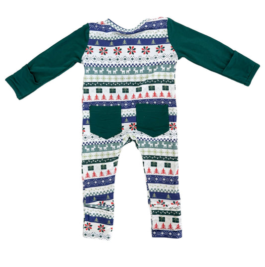 Rockin Royalty Noah Zip Footie