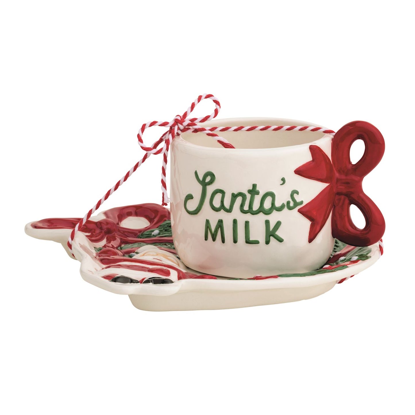Mudpie Santa Milk Cookies Set