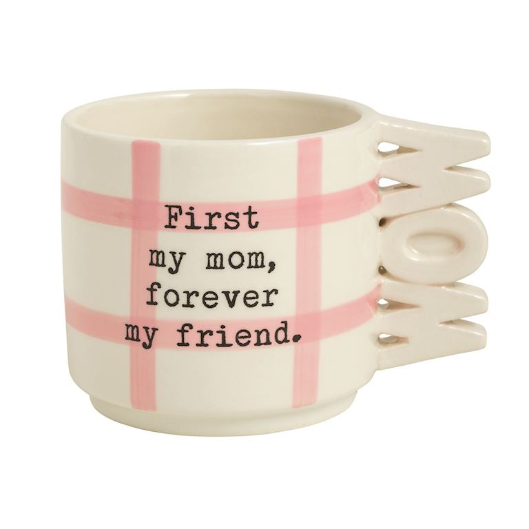 Mudpie First My Mom Word Handle Mug