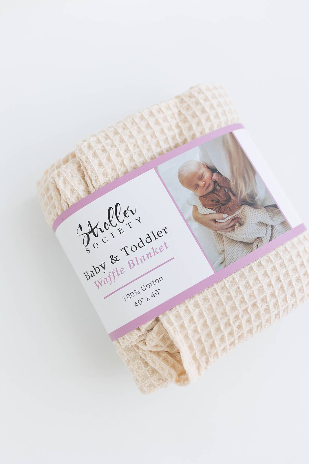 Stroller Society - Waffle Blankets - Baby and Toddler - 100% Cotton