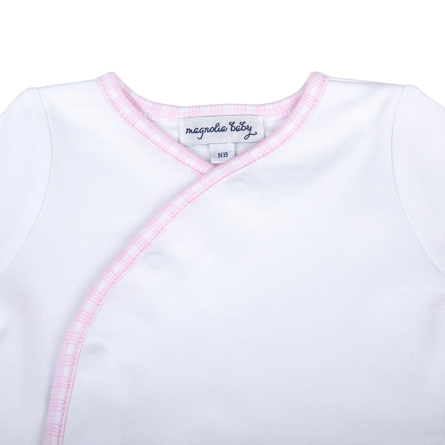 Magnolia Baby New Beginnings Pink Footed Pant Set
