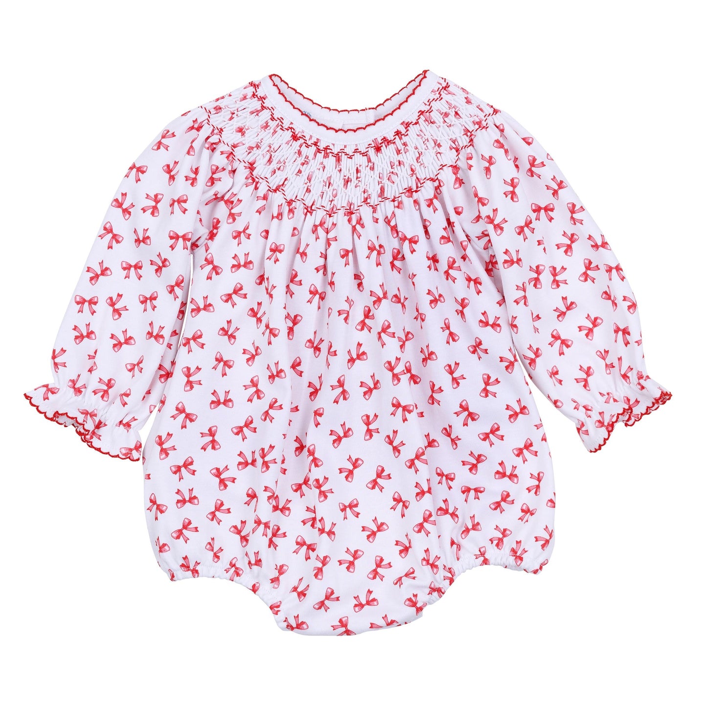 Magnolia Baby Scarlett Bows Bishop Bubble