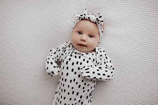 Three Little Tots Gowns with Hats (Multiple Color Options)