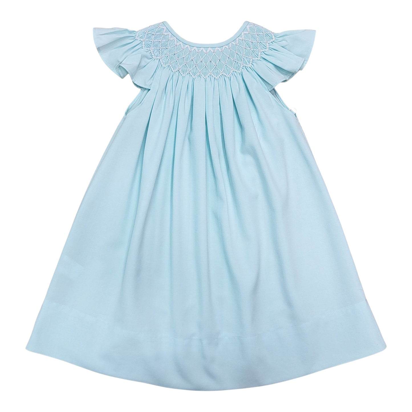 Sweet Dreams Catherine Pearl Mint Smocked Dress