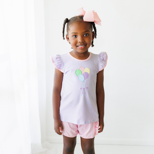 Lets Party Flutter Short Set