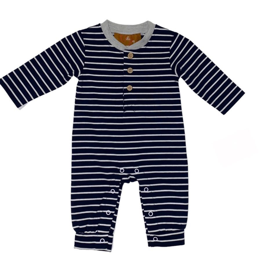 Millie Jay Easton Romper-Stripes