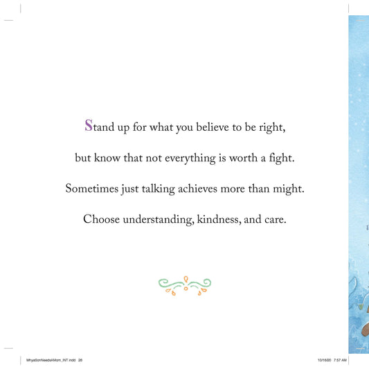 Sourcebooks - Why A Son Needs A Mom (hardcover)