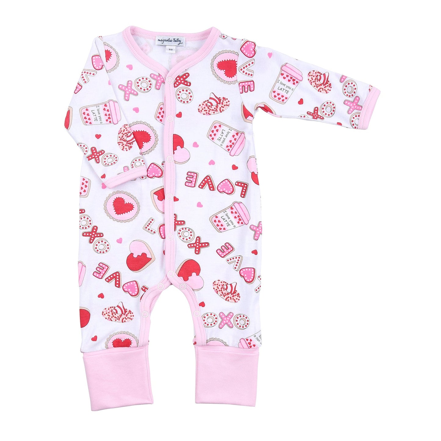 Magnolia Baby Sweet Valentine Playsuit