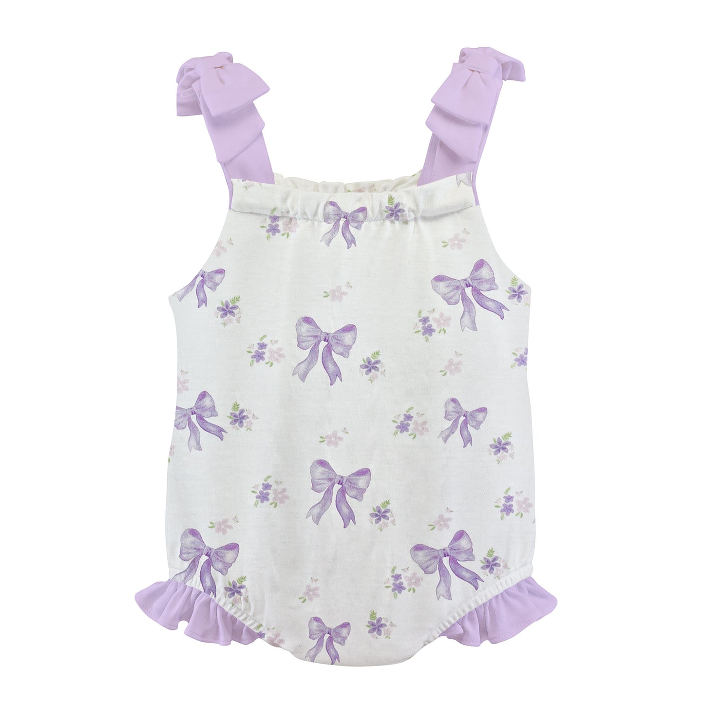 Baby Club Chic Lavender Bows Bubble