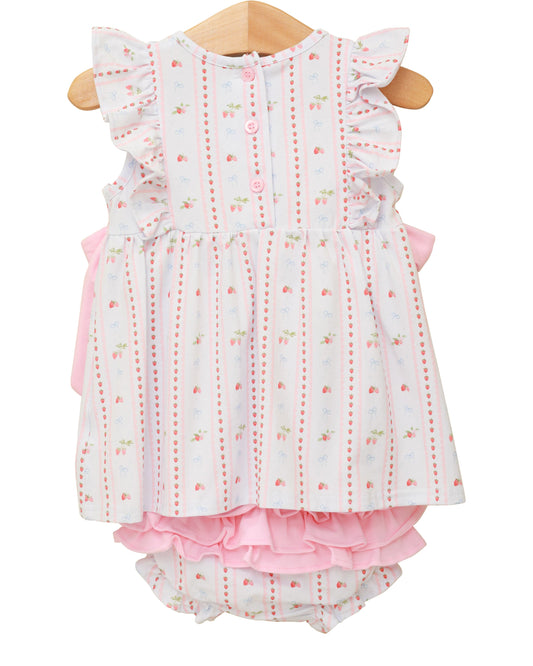 Trotter Street Kids Berry Sweet Diaper Set