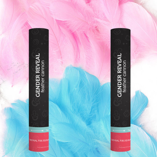 Gender Reveal Feather Cannon