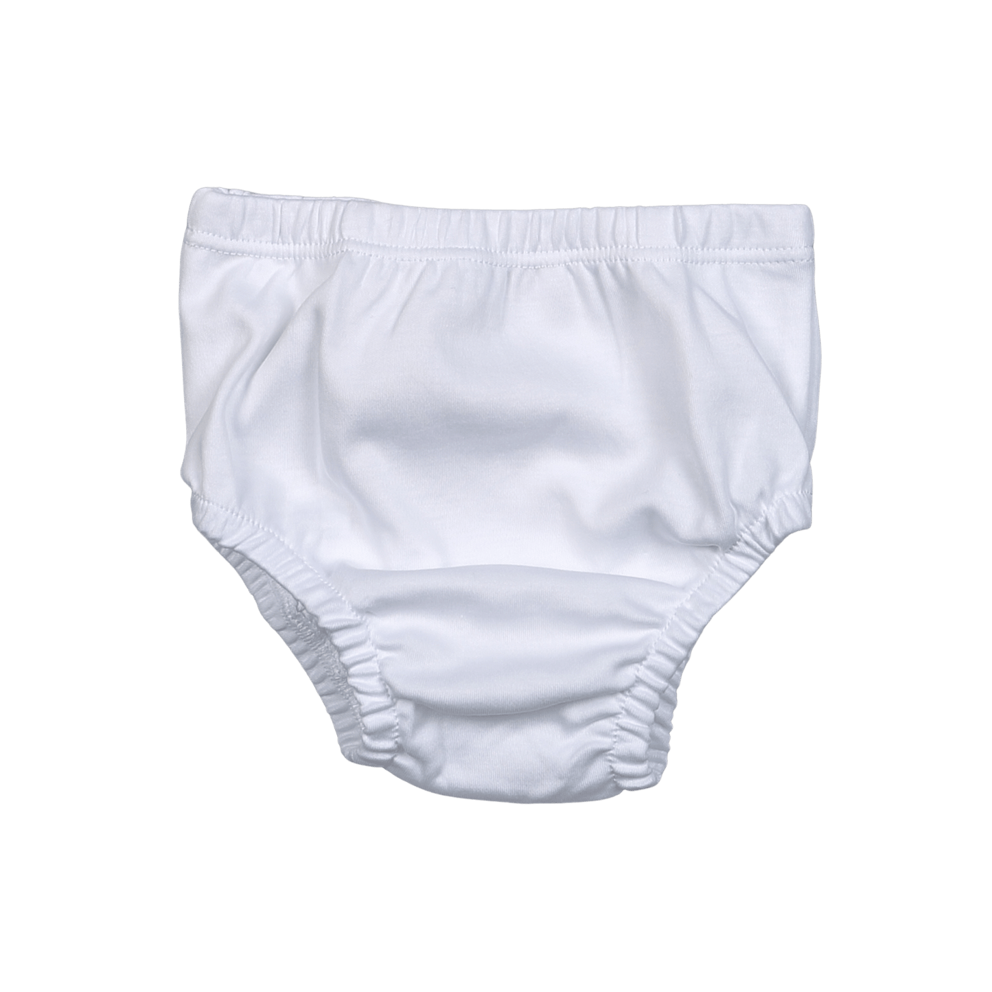 Baby Loren White Pima Diaper Cover