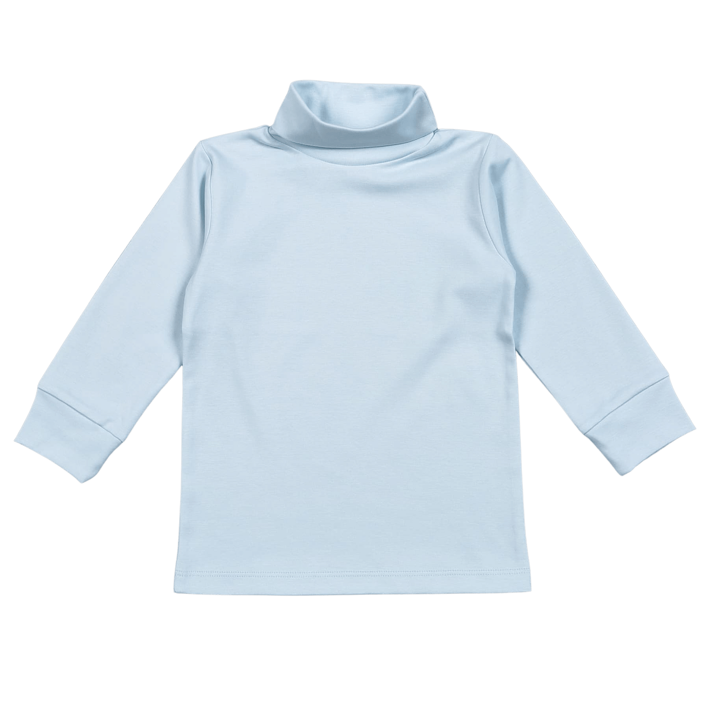 Baby Loren Blue Pima Turtleneck