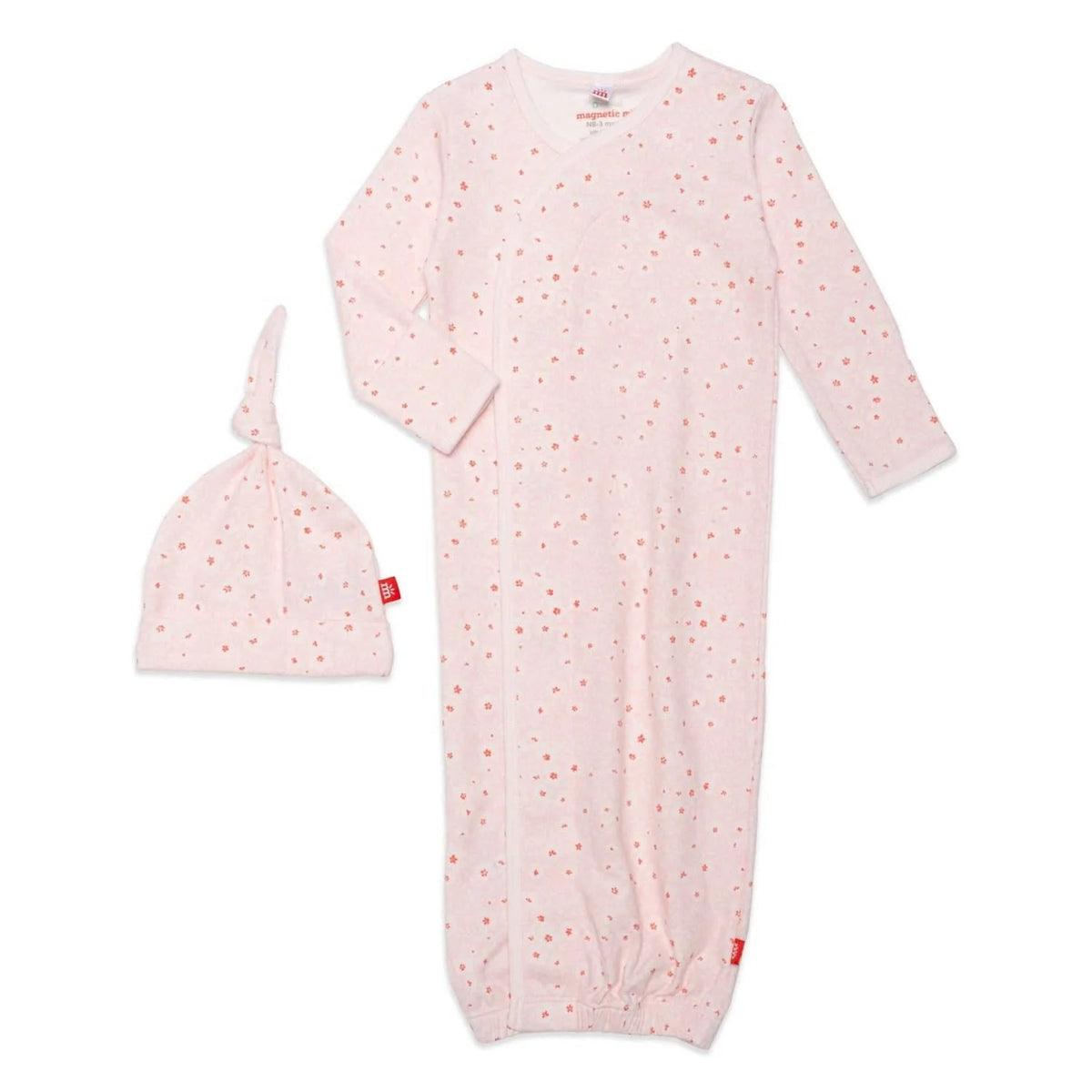 Magnetic Me Chloe Organic Gown & Hat Set
