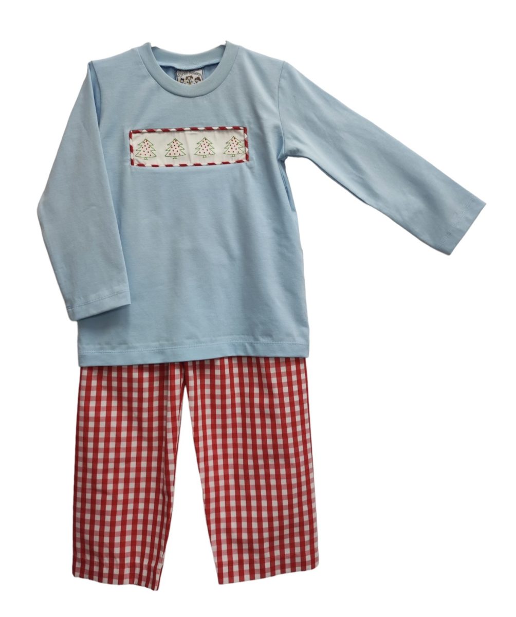 Three Sisters Deck The Halls Boys Pant set