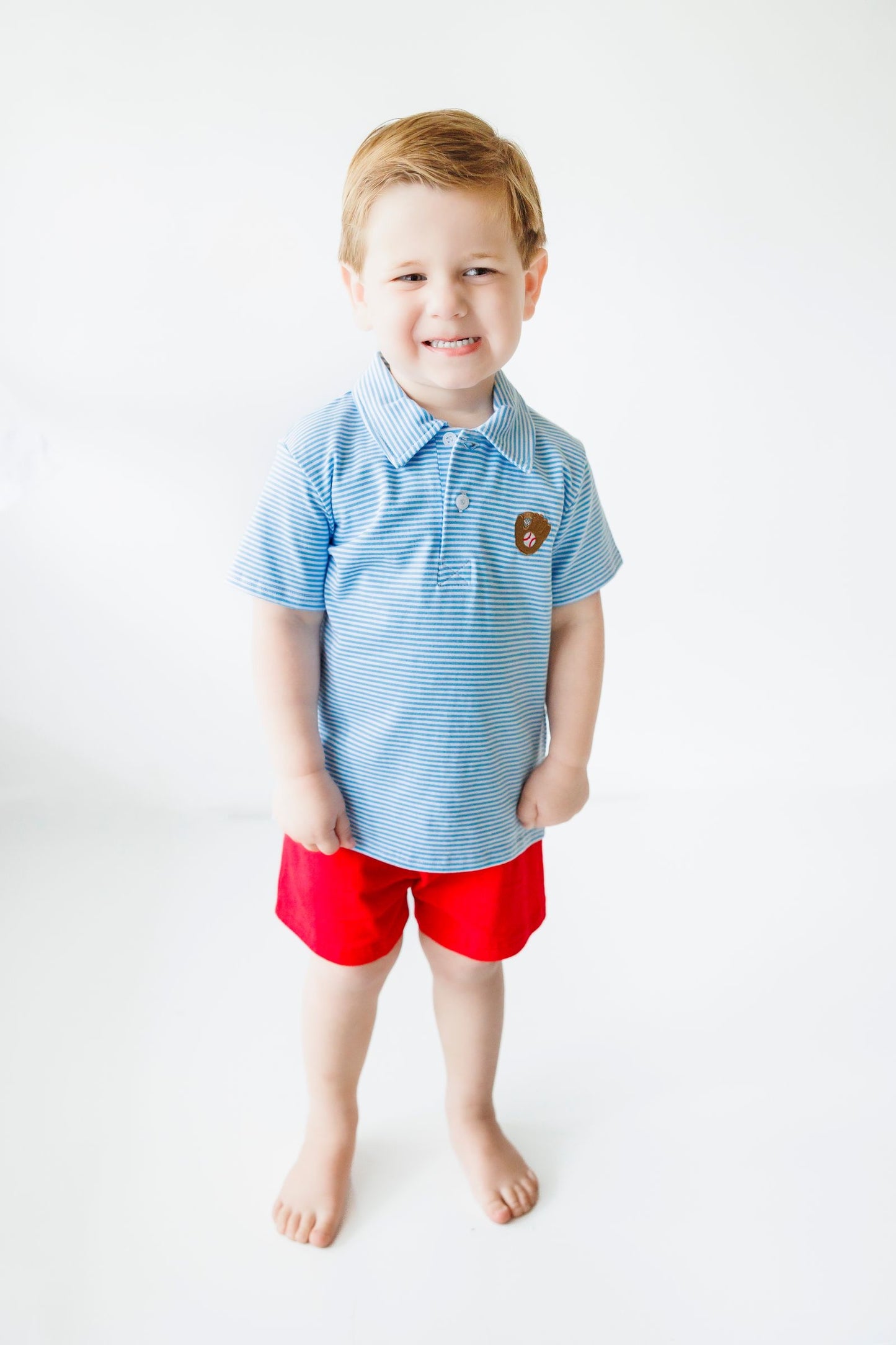 Itsy Bitty Baseball Polo