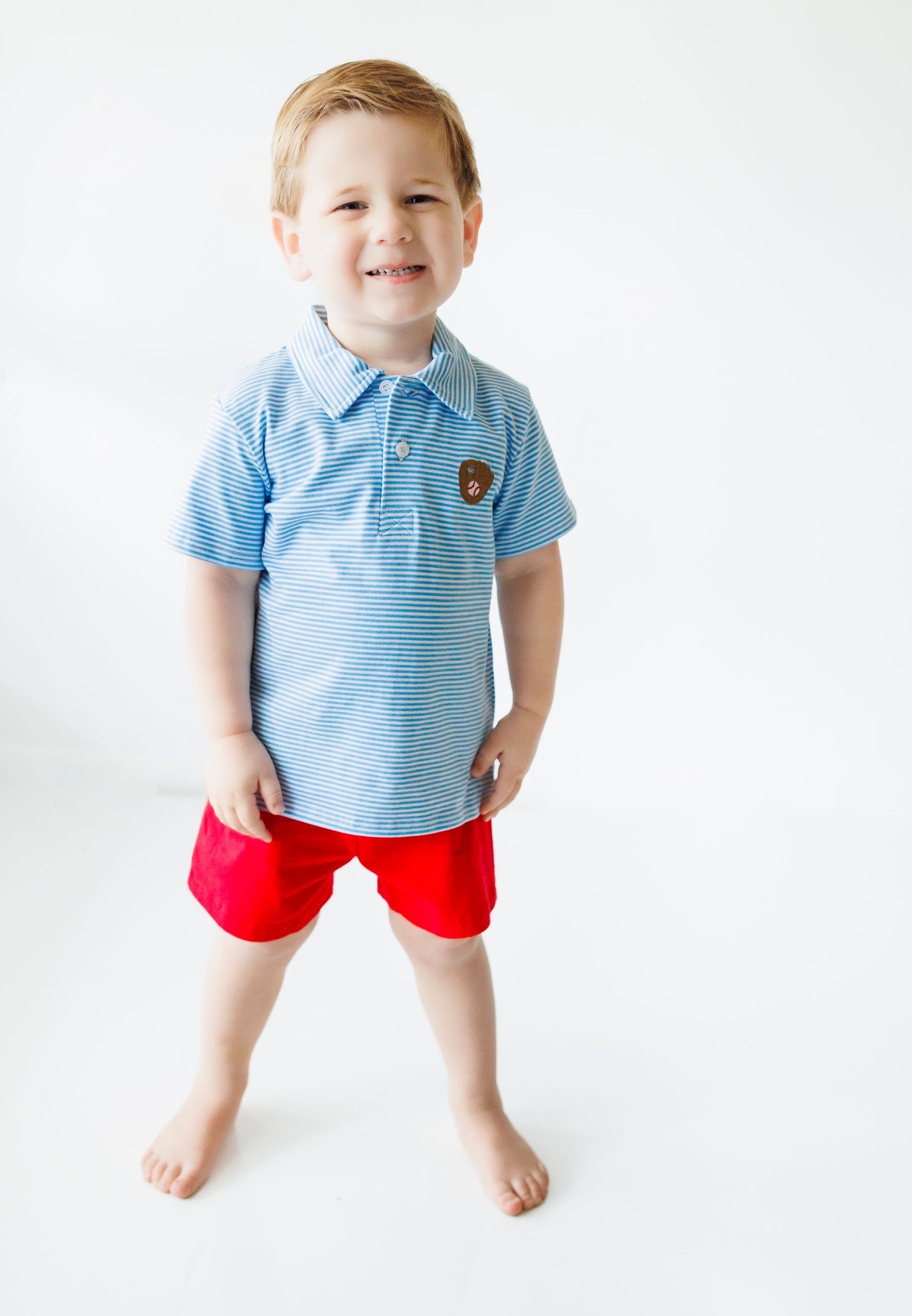 Itsy Bitty Baseball Polo