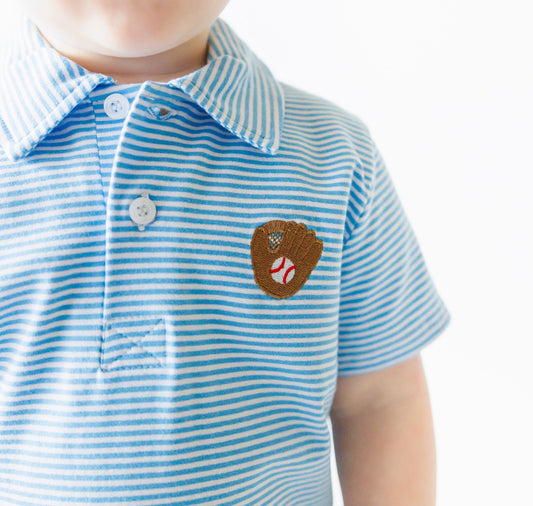 Itsy Bitty Baseball Polo