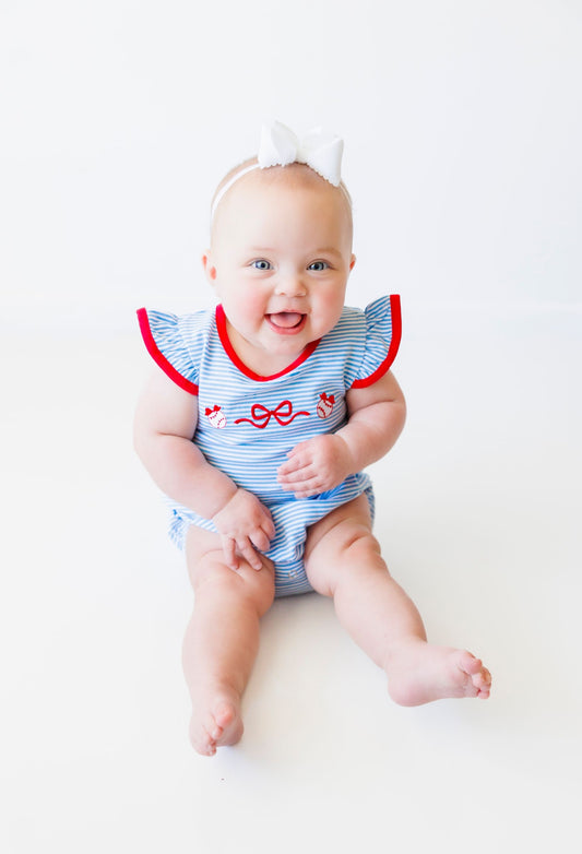 Itsy Bitsy Baseball Flutter Bubble