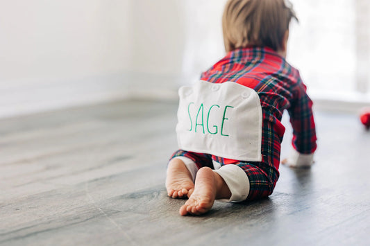 Sugar Bee Tartan Buttflap Pajamas