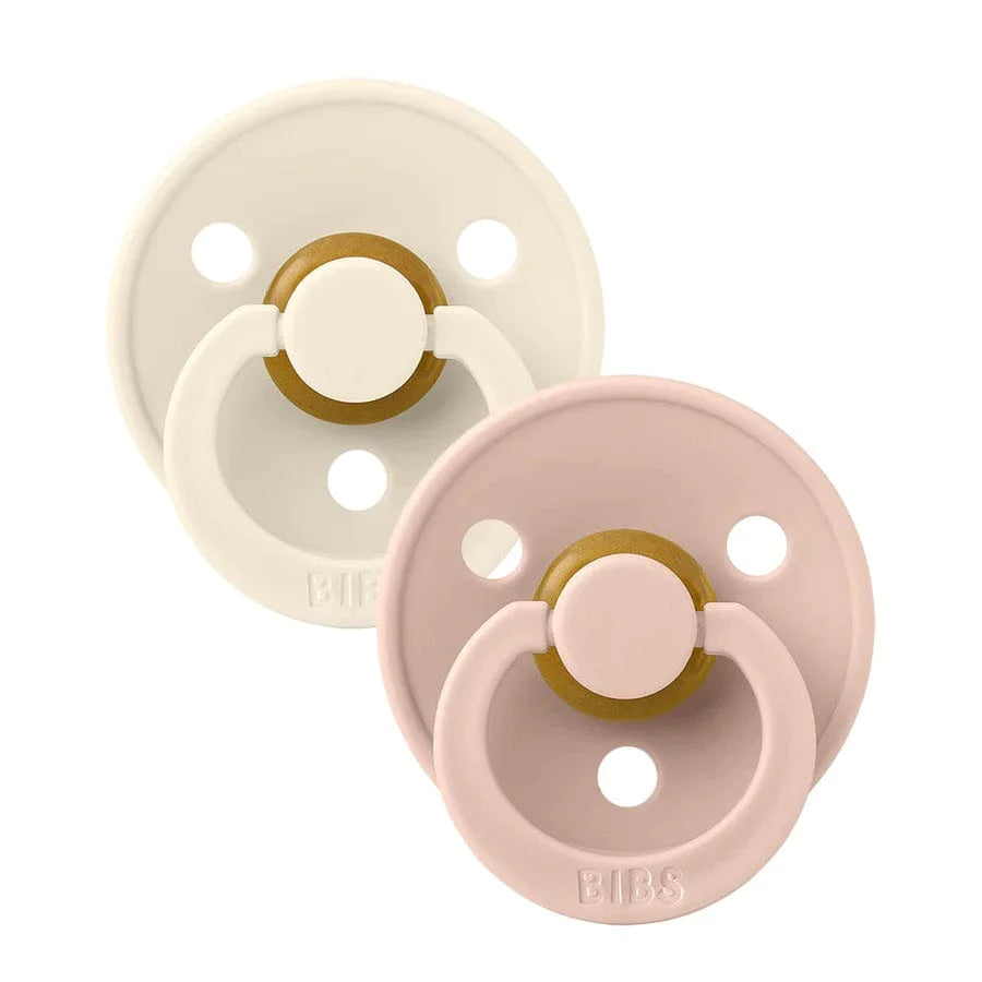 BIBS COLOUR Collection Symmetrical Paci 2PK