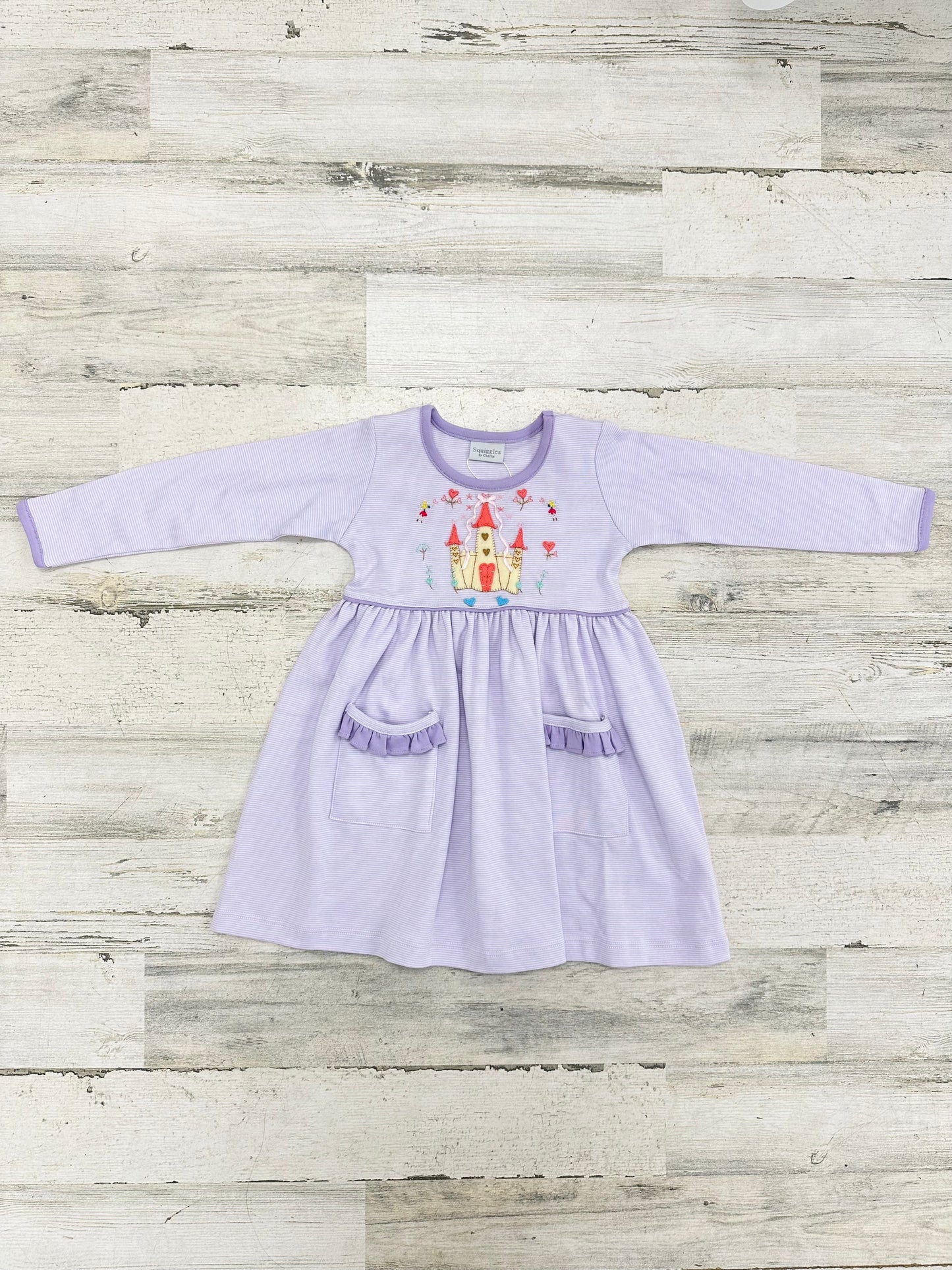 Squiggles by Charlie Sweet Castle Dress With Ruffles & Trim
