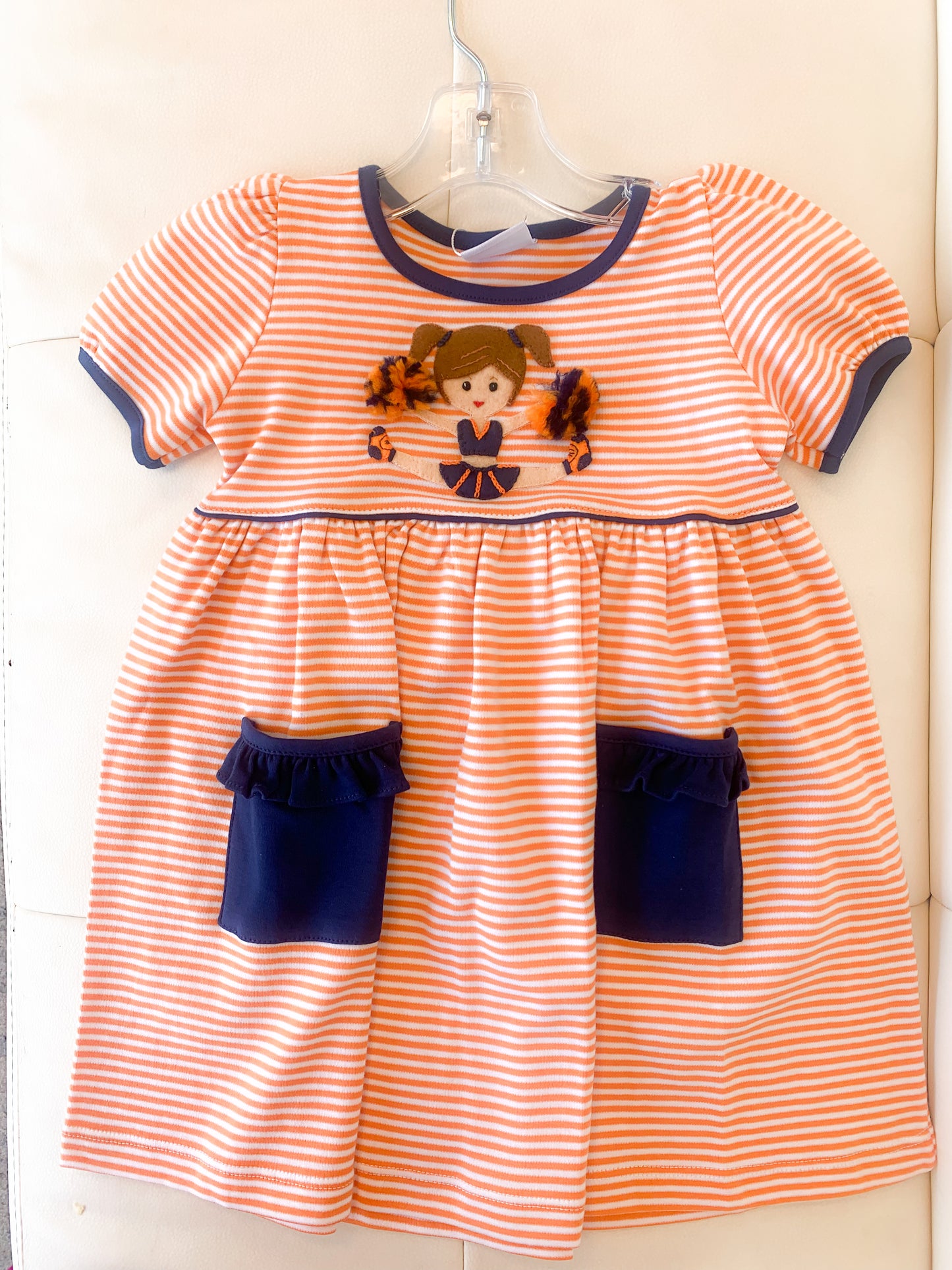 Squiggles Cheerleader Popover Dress