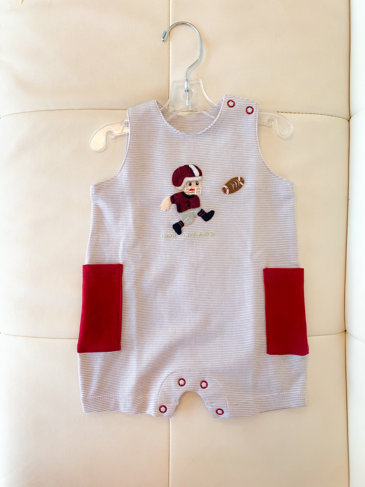 Squiggles Football Kicker Sunsuit