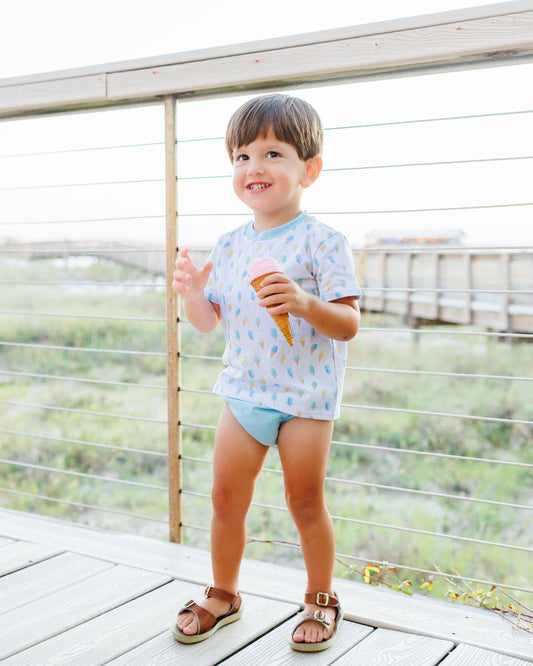 Smock Candy-Summertime Sweets Diaper Set