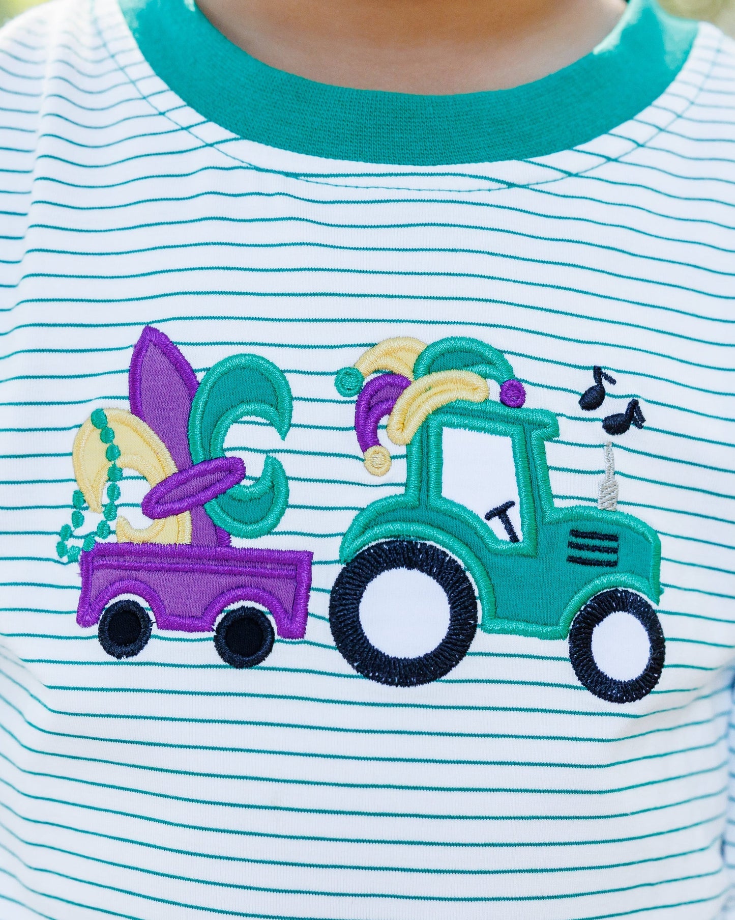 Jellybean by Smock Candy Tractor Krewe Pants Set