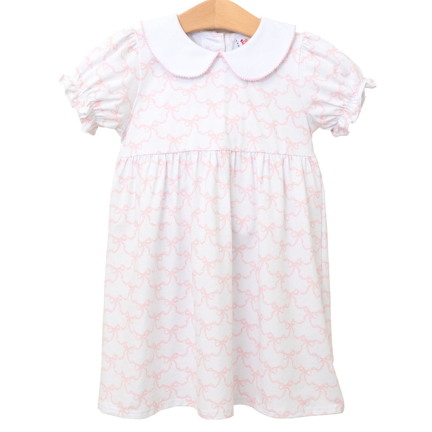 Pink Trellis Charlotte Dress