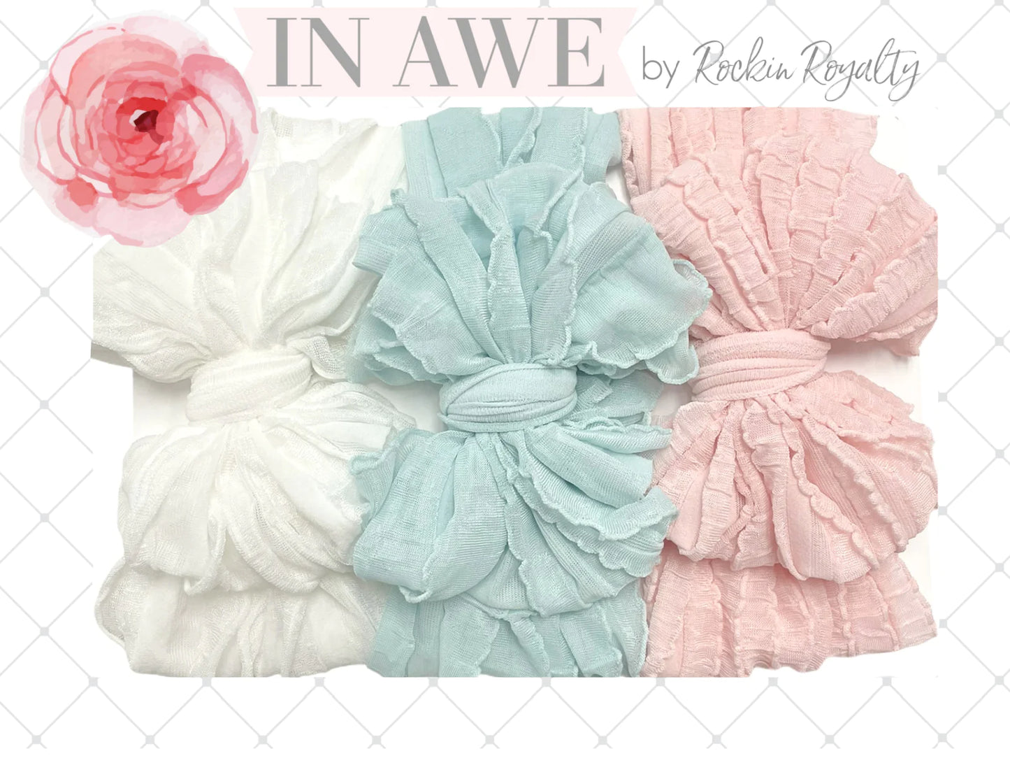Rockin Royalty Little Ballerina Headband 3 pack set
