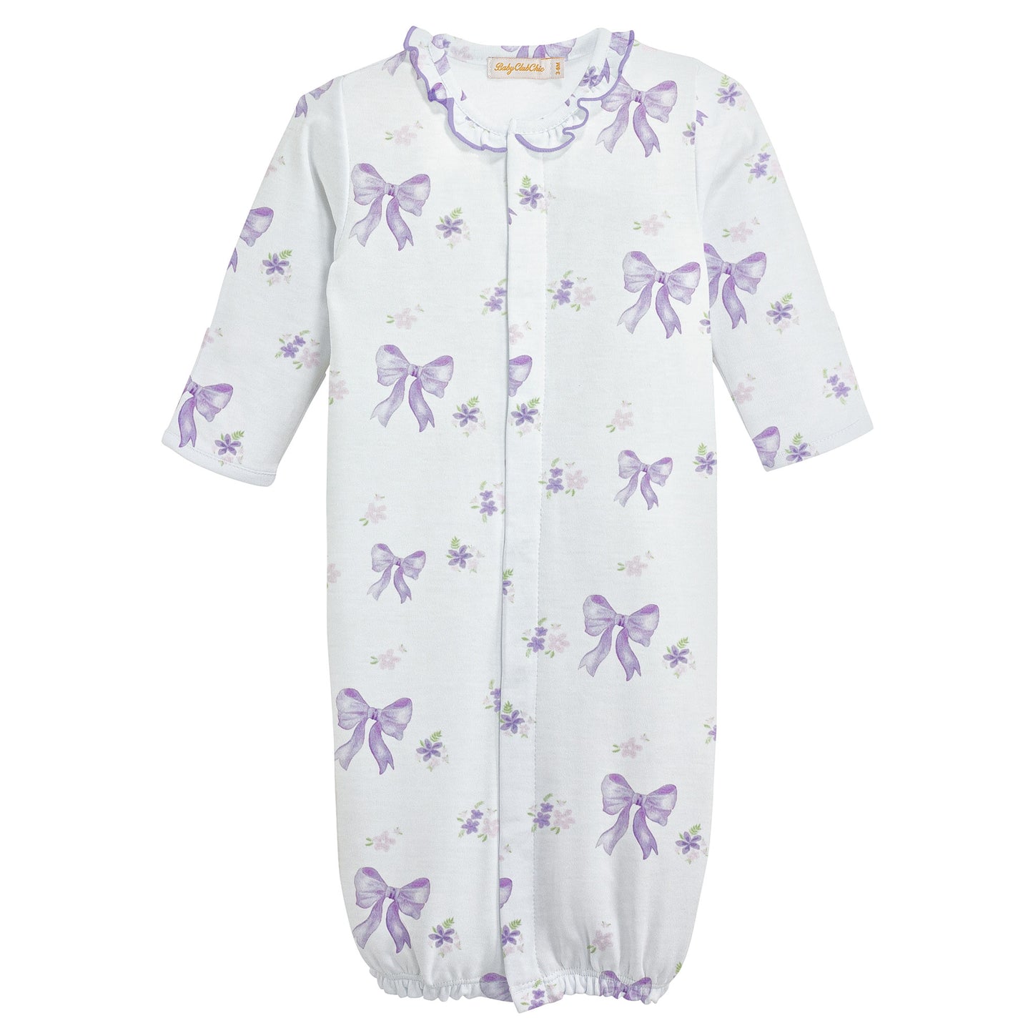 Baby Club Chic Pretty Bows Convertible Gown