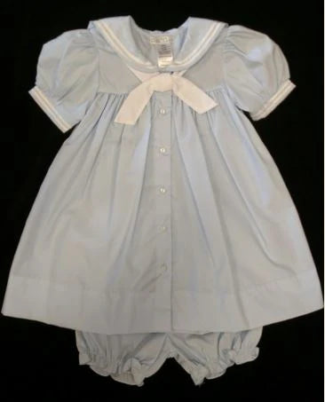 Petit Ami Girls Nautical Sailor Dress