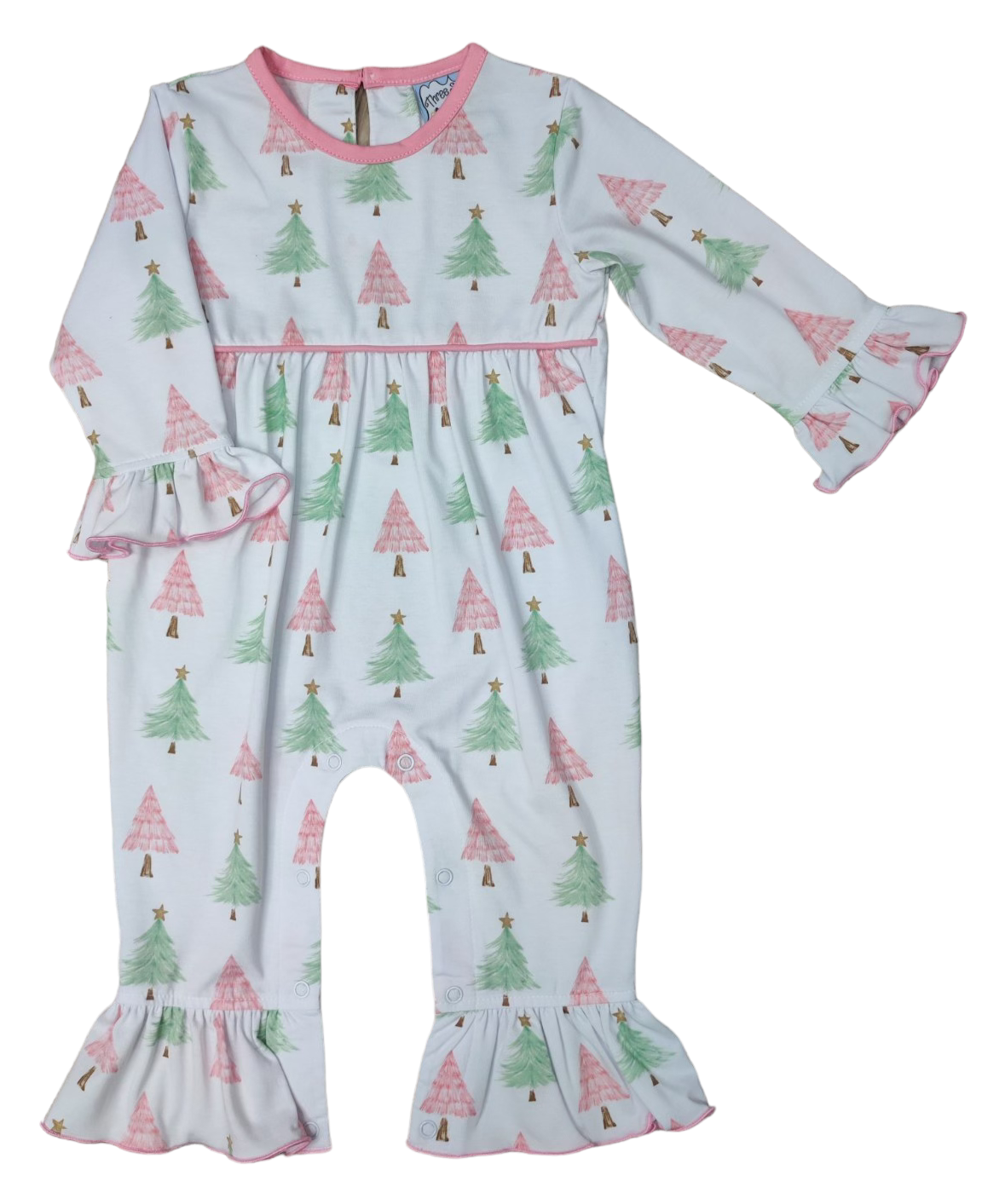 Three Sisters Christmas Tree Romper